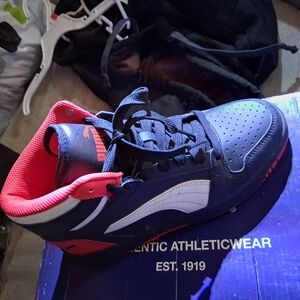 Puma Navy and Crimson Sneakers